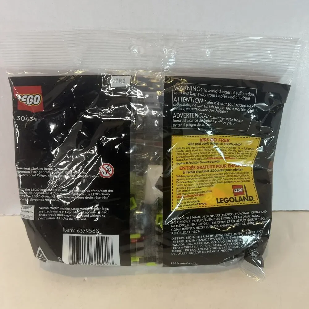 LEGO Speed Champions 30434: Aston Martin Valkyrie AMR Pro - 97 Pcs - New. Sealed